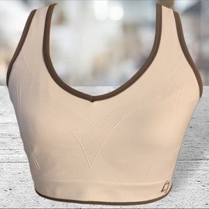 Sport essentials sports bra gray and white size 1X